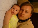 Кузниченко Ставр с папой